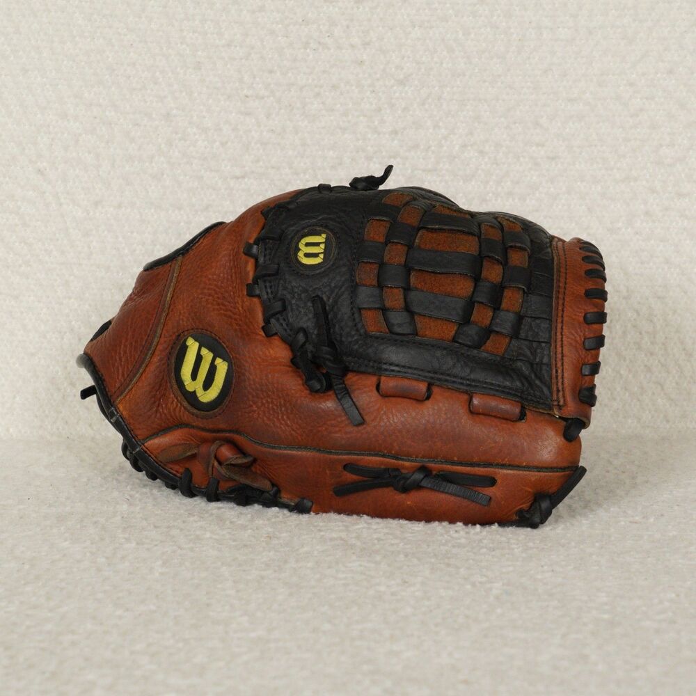 Wilson A1511 ST5 Softball Glove 13" Right Hand Throw Broken-In Soft Leather RHT